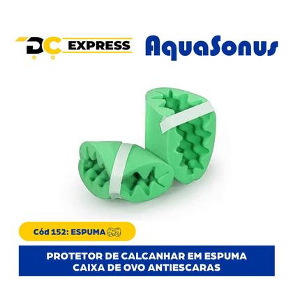 Imagem de Protetor De Calcanhar Em Espuma Caixa De Ovo Antiescaras