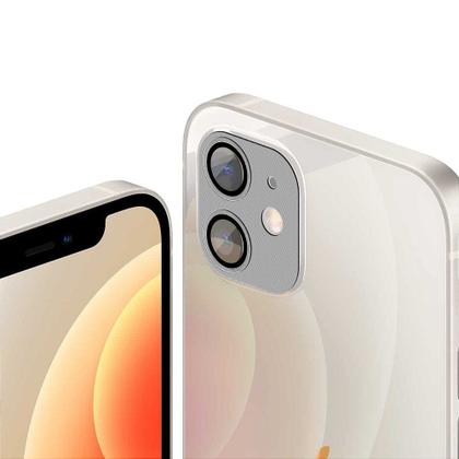 Imagem de Protetor de Câmera de Alumínio iPhone 12 Mini -Prata-Gshield