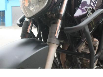 Imagem de Protetor De Carenagem Protetor de pernas Com Pedaleira Para Fazer 250 2005/2010