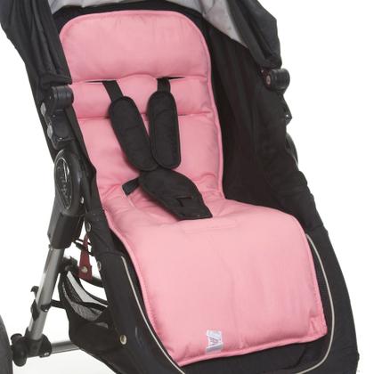 Imagem de Protetor de Carrinho Momis Petit Dupla-Face Escamas Rosa