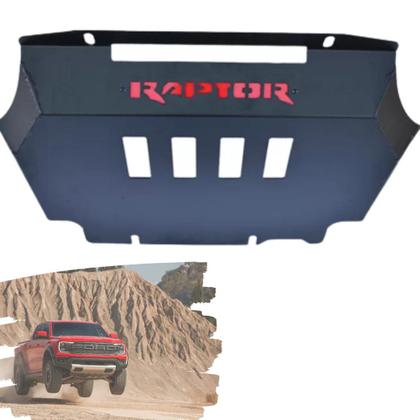 Imagem de Protetor de carter aço ranger 2013 a 2023 raptor gring preto