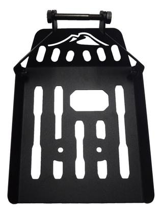 Imagem de Protetor de Carter Coyote em Aço Carbono Preto - XTZ Crosser 150 Todos os Anos - Yamaha