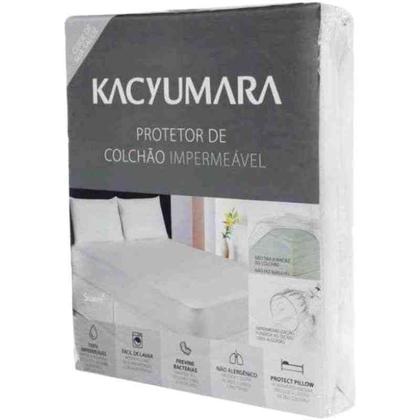 Imagem de Protetor de Colchão Algodão Impermeável Casal Kacyumara