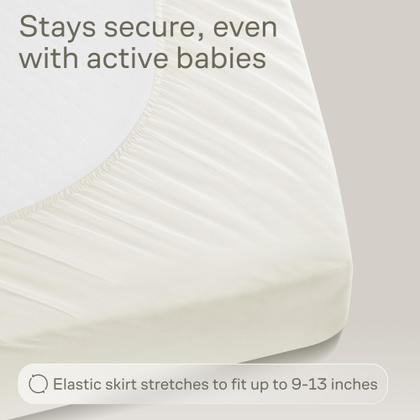 Imagem de Protetor de colchão de berço Niagara Sleep Solution 132x71 cm à prova d'água