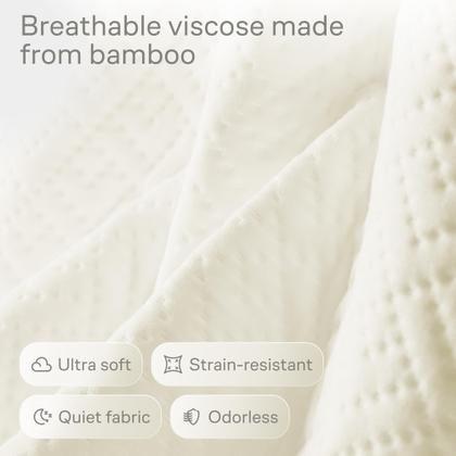 Imagem de Protetor de colchão de berço Niagara Sleep Solution 132x71 cm à prova d'água