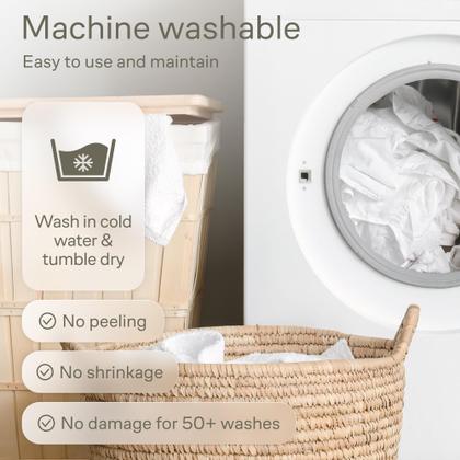 Imagem de Protetor de colchão de berço Niagara Sleep Solution, pacote com 2 unidades, 52x28 cm