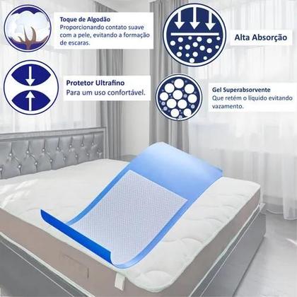 Imagem de Protetor de Colchão Descartável Higifral M-6 unidades
