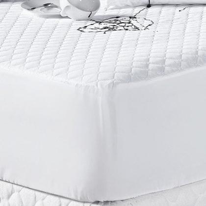Imagem de PROTETOR de Colchão Impermeável Acolchoado Reforçado 4 Camadas