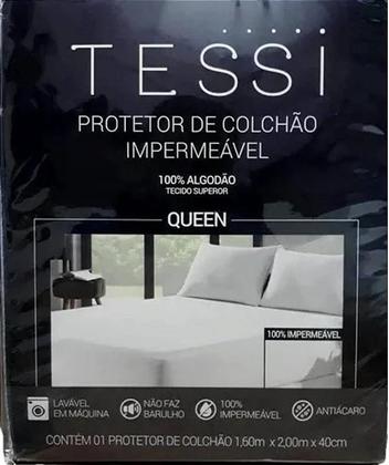 Imagem de Protetor De Colchão Impermeável Casal 1,6x2m Queen Antiácaro