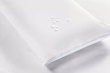 Imagem de Protetor De Colchão Impermeável Casal Box Capa De Colchão + 2 Fronhas Impermeavel Com Ziper - Cecicasa