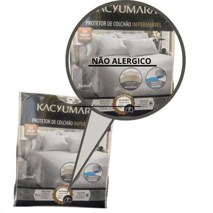 Imagem de Protetor De Colchão Impermeável Kacyumara 90X190 Solteiro