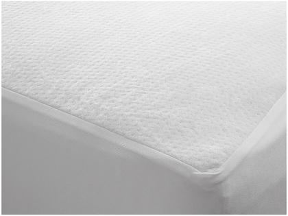 Imagem de Protetor de Colchão Impermeável King Impermeável Malha 40x203cm Branco Buddemeyer Maison