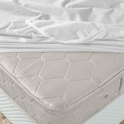 Imagem de protetor de colchão impermeavel para cama king protege de suor e liquidos