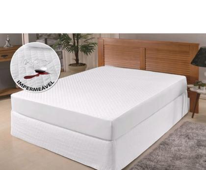 Imagem de Protetor De Colchão Impermeável Queen Cama Box