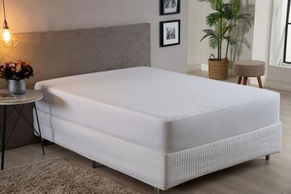 Imagem de Protetor De Colchão Impermeável Solteiro Capa De Colchão