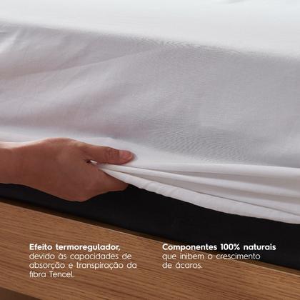 Imagem de Protetor de Colchão Luuna, 100% Tencel e impermeável 