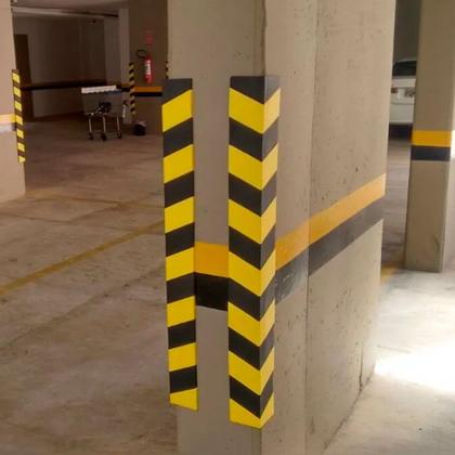 Imagem de Protetor de coluna para garagem 100 x 5 cm x 10 mm em EVA - Simplefix