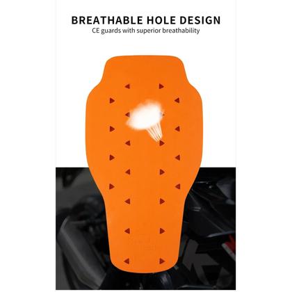 Imagem de Protetor De Costas Universal Para Motocicleta, Almofadas Macias Para Joelhos, Inserto De Armadura