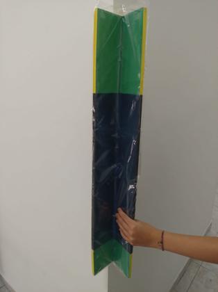 Imagem de Protetor De Estacionamento Adesivado Cantoneira kit 4 unidades pronta entrega