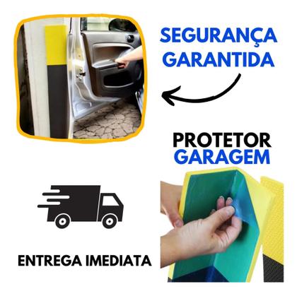 Imagem de Protetor De Estacionamento Adesivado Cantoneira kit 4 unidades pronta entrega