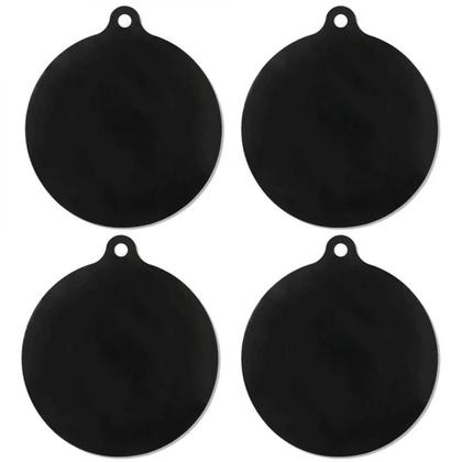 Imagem de Protetor De Fogão De Indução 4 Peças Tapetes De Silicone Multifuncionais Para Forros De Fritadeira a