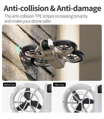 Imagem de Protetor de Hélice FSIDIWT para DJI Neo Drone - Vermelho