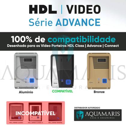 Imagem de Protetor de Interfone Com Câmera HDL Vídeo Porteiro Grade Antivandalismo Alumínio