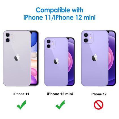 Imagem de Protetor de lente de câmera JeTech para iPhone 11 de 6,1 polegadas e 12 mini de 5,4 polegadas