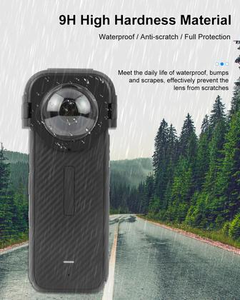 Imagem de Protetor de lente PULUZ para Insta360 X4 à prova d'água e anti-arranhões