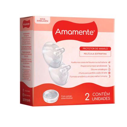 Imagem de Protetor de Mamilo Amamente Película Extrafina com 2 Unidades