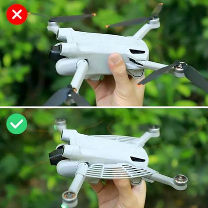Imagem de Protetor de Mão Decolagem Pouso Drone DJI Mini 3/3 Pro/Mini 4