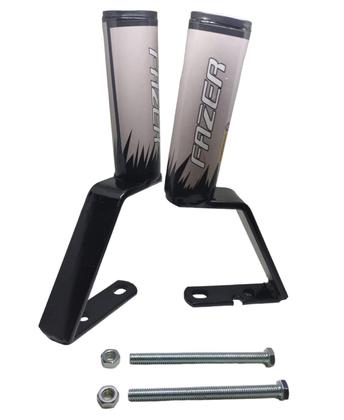 Imagem de Protetor De Motor Dianteiro Slider Cinza Yamaha Fazer 150