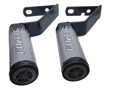 Imagem de Protetor De Motor Dianteiro Slider Cinza Yamaha Fazer 150