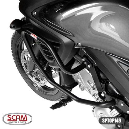 Imagem de Protetor de Motor e Carenagem com Pedaleira V-Strom 650 02/13 (SPTOP149) Scam