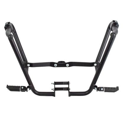 Imagem de Protetor de Motor e Carenagem Coyote Com Pedaleiras Preto Bros NXR 160 ano 2025 em Diante Honda
