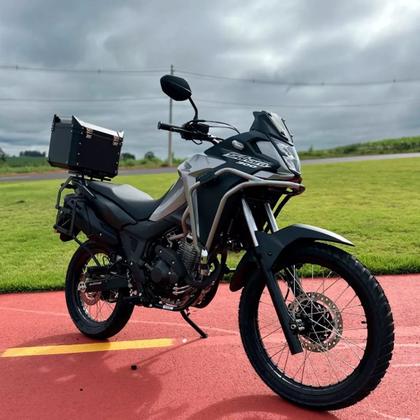 Imagem de Protetor de Motor e Carenagem Prata Honda Sahara 300 - Braz