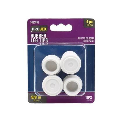 Imagem de Protetor de piso para móveis PROJEX Rubber Leg Tips 16mm