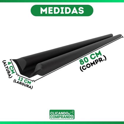 Imagem de Protetor De Porta Veda Porta Impermeável 80cm material sintético