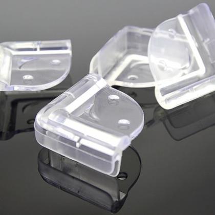 Imagem de Protetor De Quina Bebe 4 Cantos Mesa Quinas Vidro Silicone SORRISO