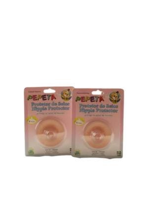 Imagem de Protetor De Seios Bico Silicone Amamentação Bebê Pepeta