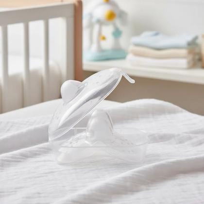 Imagem de Protetor de Seios Silicone Mam 2 Unidades Amamentar Bico Regular Tam 1