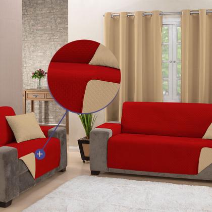 Imagem de Protetor de Sofá Impermeável 2 Lugar King