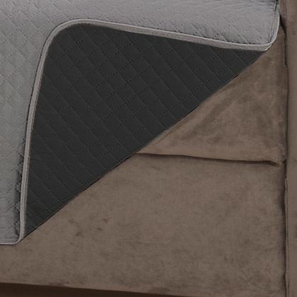 Imagem de Protetor de Sofá King 2 e 3 Lugares Classic 100% Poliéster - Cinza