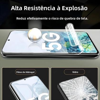 Imagem de Protetor De Tela De Filme Hidrogel Samsung Galaxy M Series 3-5 Peças Para M13 M14 M15 M32 M33 M34