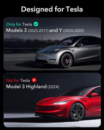 Imagem de Protetor de tela de vidro temperado ESR para Tesla modelo Y/3 15"