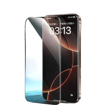 Imagem de Protetor De Tela De Vidro Temperado HD Para iPhone 16 pro Max SmartDevil Cabine Sem Poeira Com