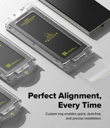 Imagem de Protetor de tela Ringke Cover Display Easy Slide, pacote com 2