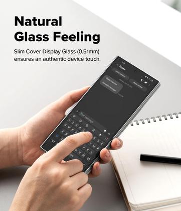 Imagem de Protetor de tela Ringke Cover Display Easy Slide, pacote com 2