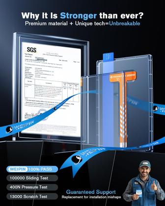 Imagem de Protetor de tela WEIPIN para Tesla Model Y e Model 3 15"