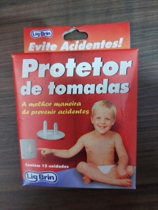 Imagem de Protetor de tomada c/  12 peças